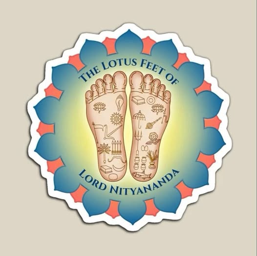 Auspicious Marks on the Lotus Feet of Sri Nityananda Prabhu