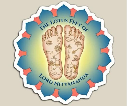 Auspicious Marks on the Lotus Feet of Sri Nityananda Prabhu!